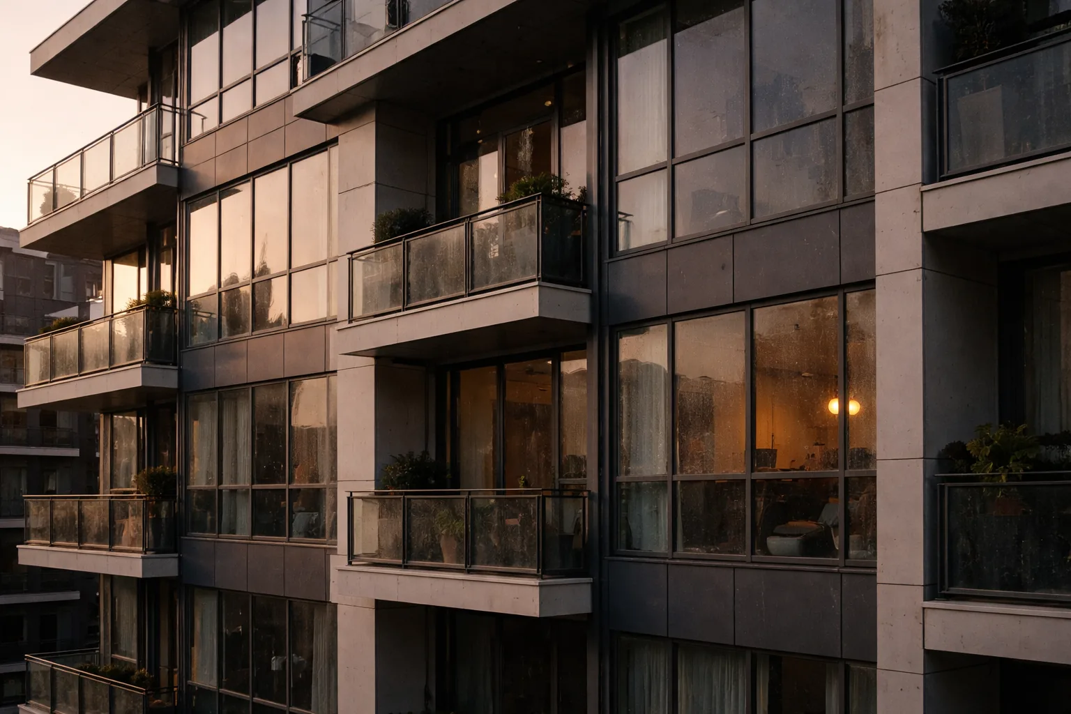 Window cleaning before and after project Vorher