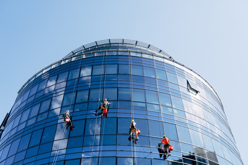Professional facade cleaning